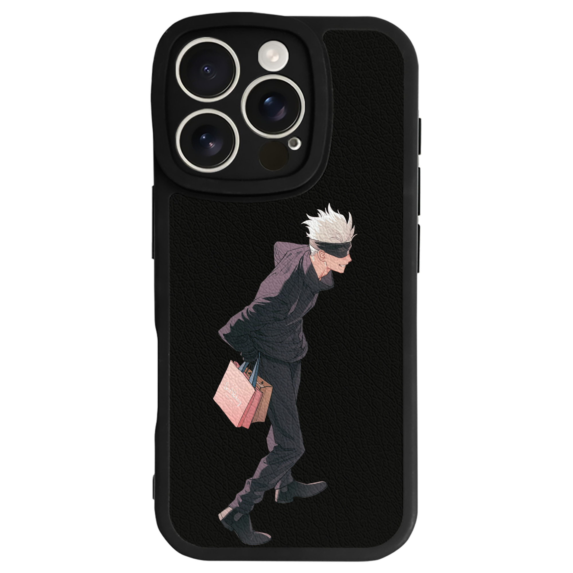 （画像用） 呪術廻戦 Jujutsu Kaisen 【iPhone 16シリーズ対応】シリコンスマホケース（レザー調） 材質：シリコン